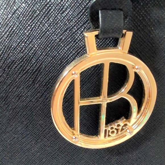 Henri Bendel Black Saffiano Leather Large Tote - Picture 2 of 14